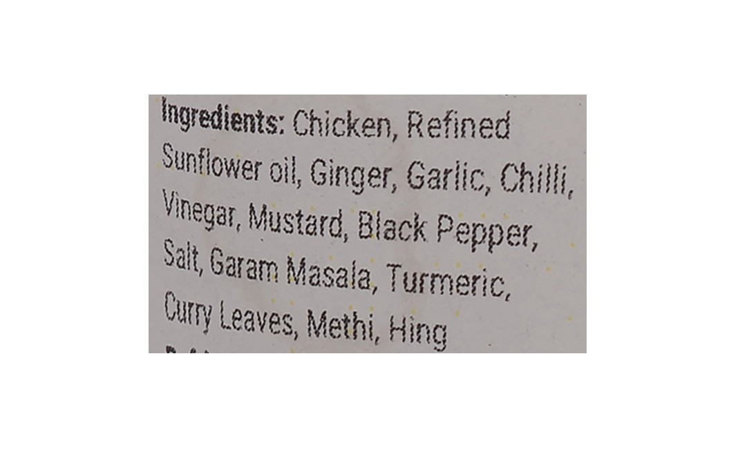 Eatelish Spicy Kerala Chicken Pickle    Glass Jar  150 grams